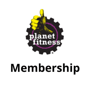 Planet Fitness gym membership logo